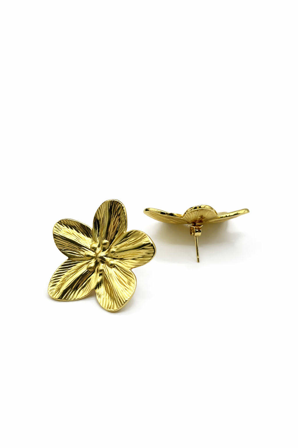 „FLOWER“ EARRINGS GOLD