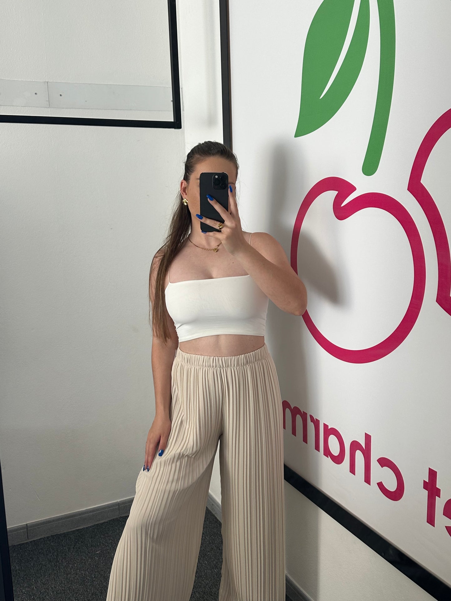 PLISSIERTE HOSE "EMA“