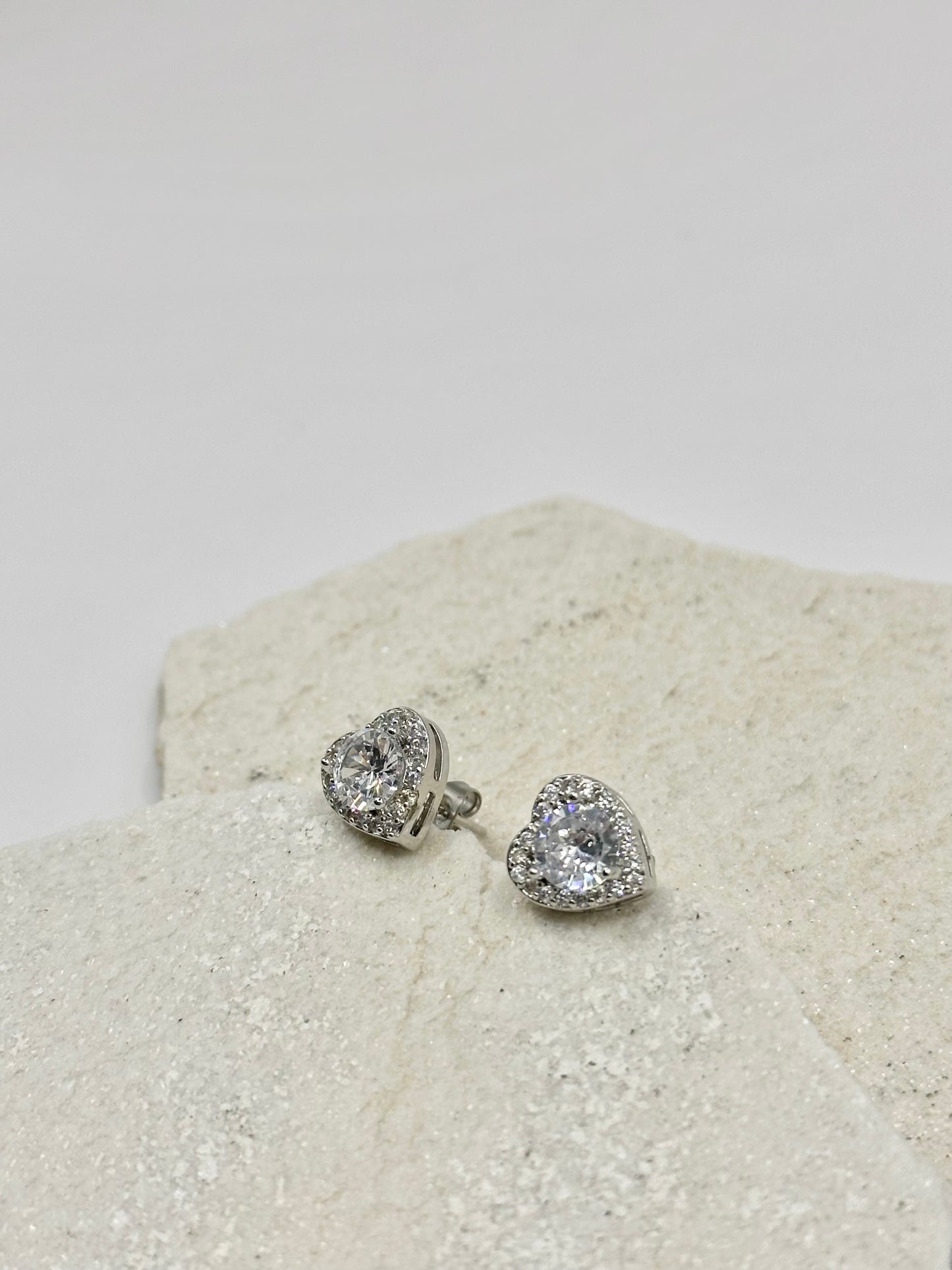 VALENTINES EARRINGS SILBER