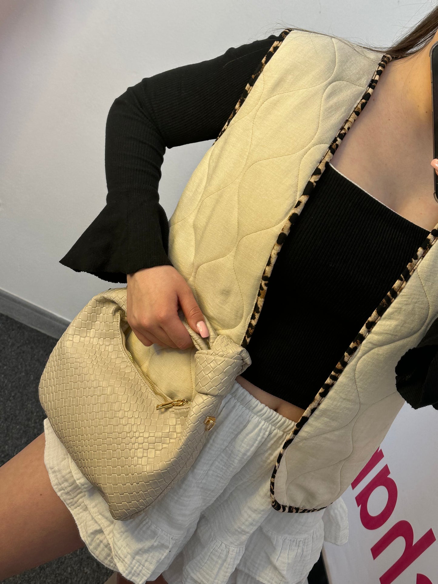 Weste "LEO“ Beige