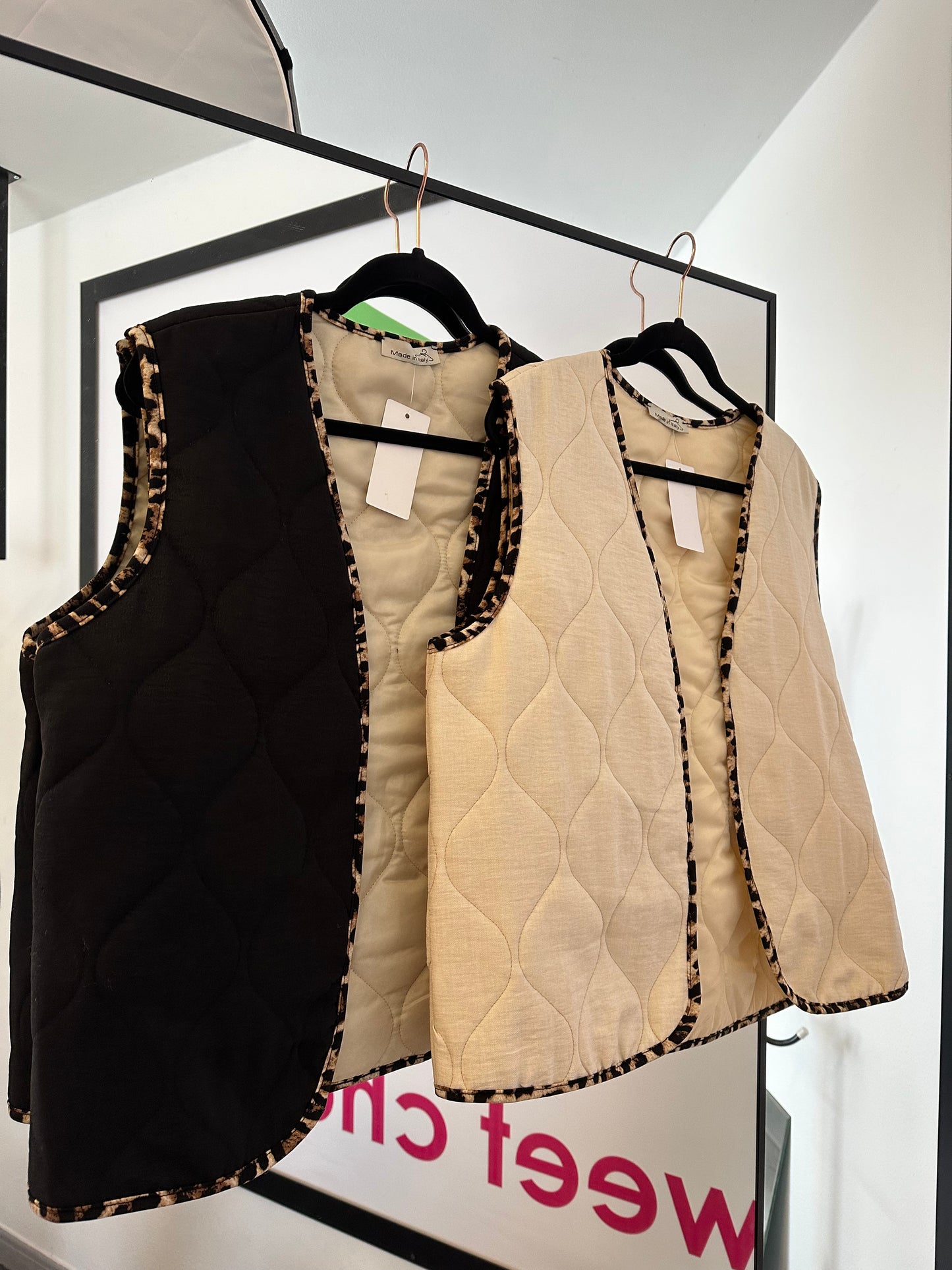 Weste "LEO“ schwarz