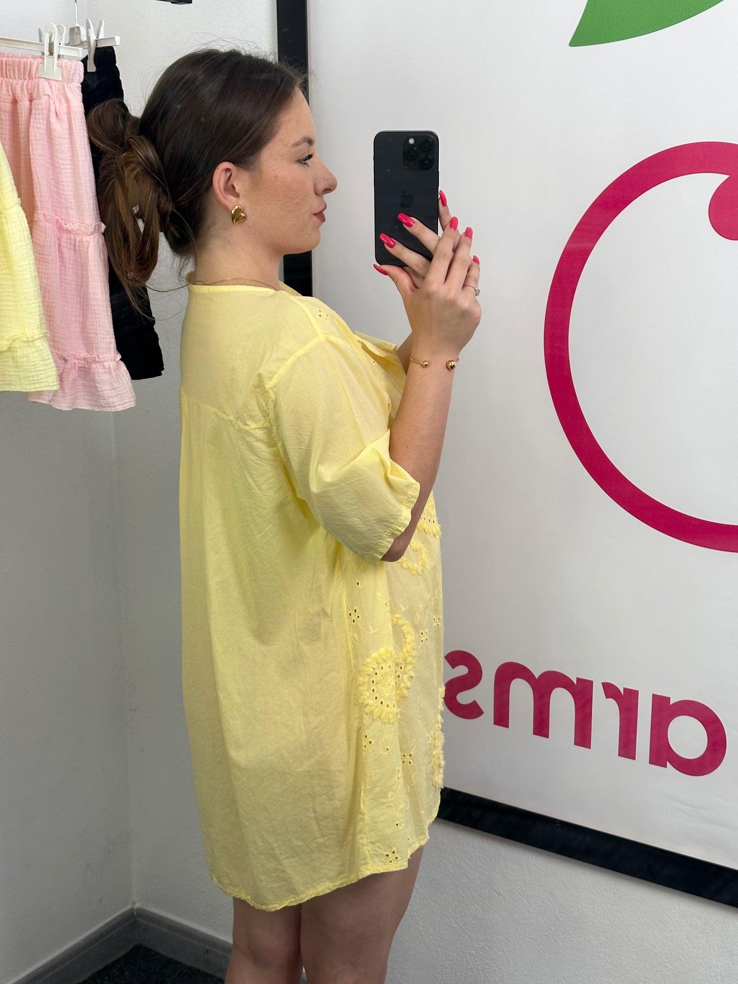 OVERSIZE HEMD "FLOWER“