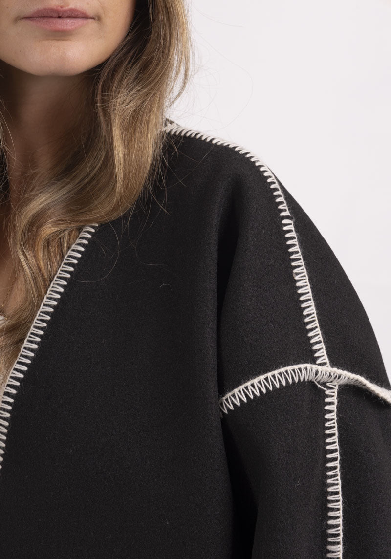 MANTEL "FALL" mit Knöpfen