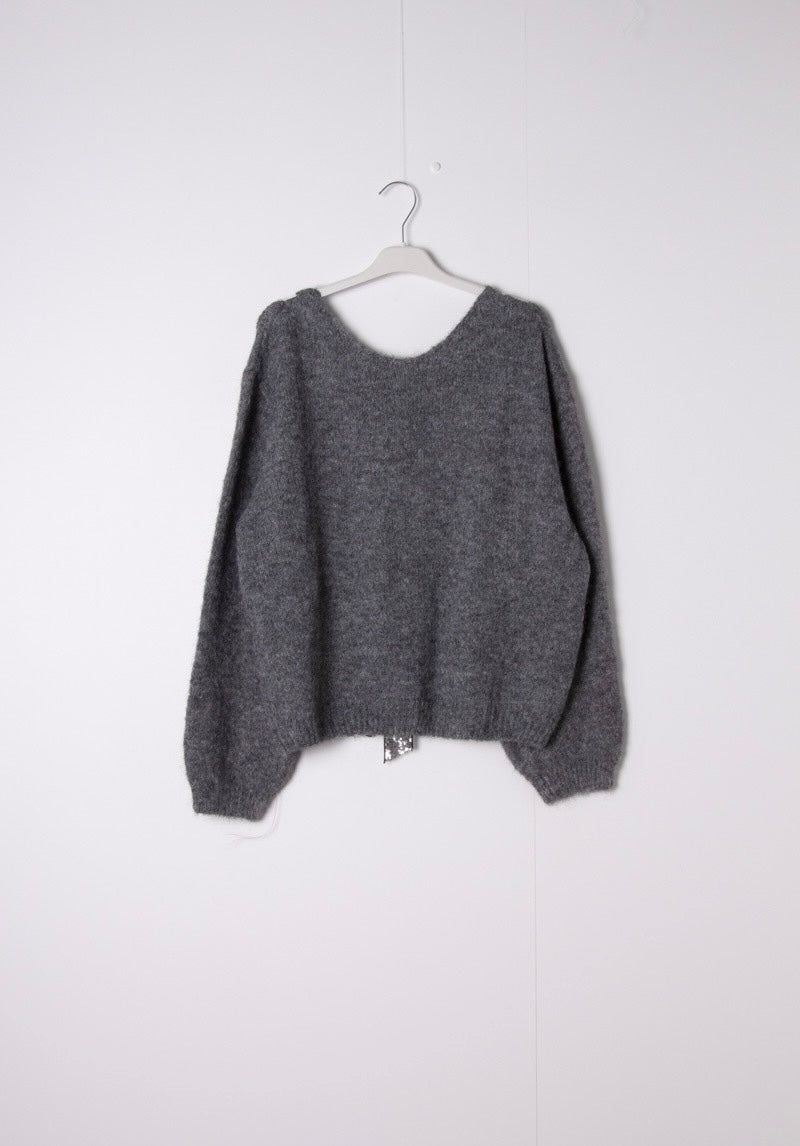 Pullover "GLITTER" mit süßen Schleifen