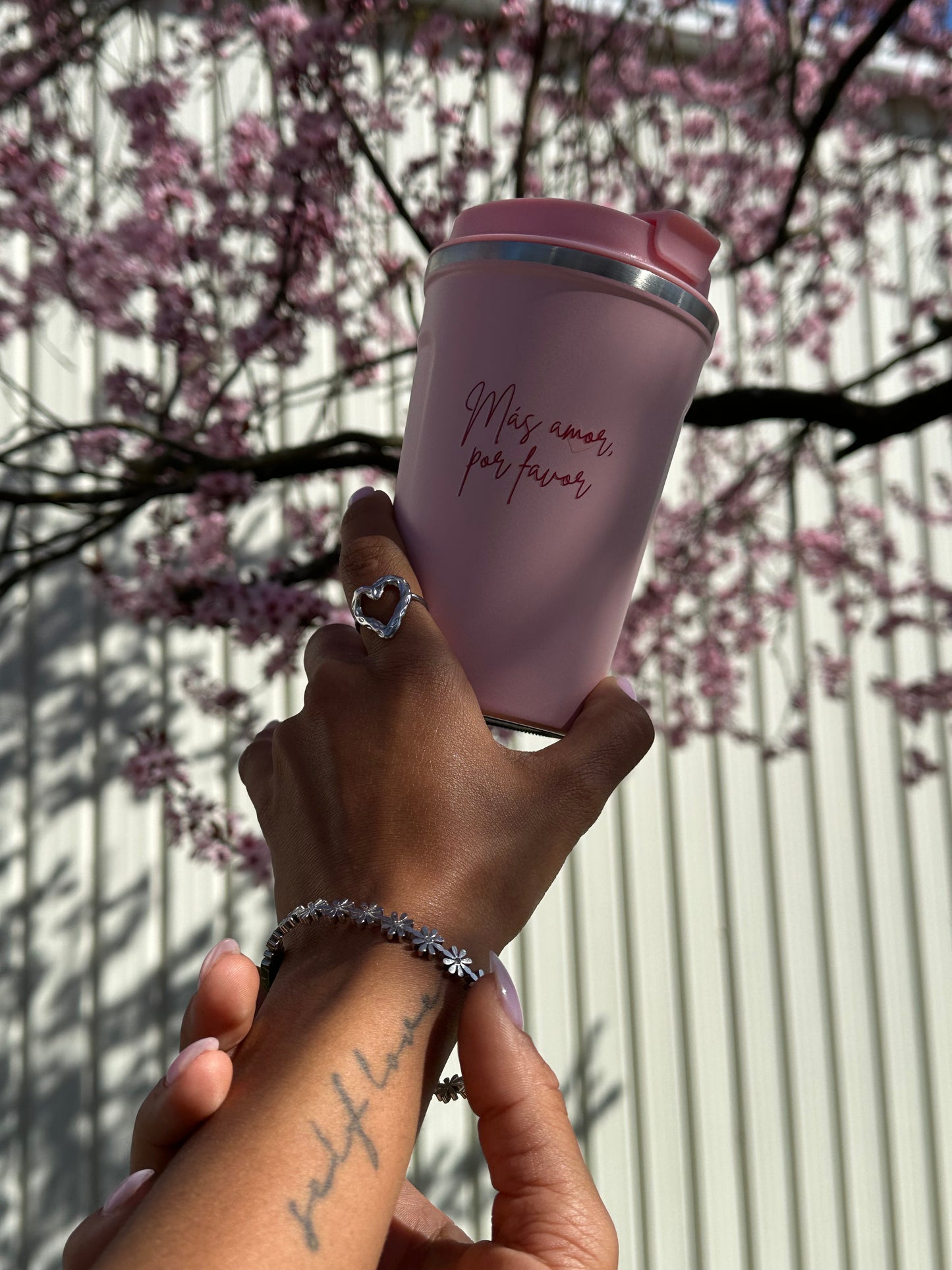 FLOWER BRACELET SILBER