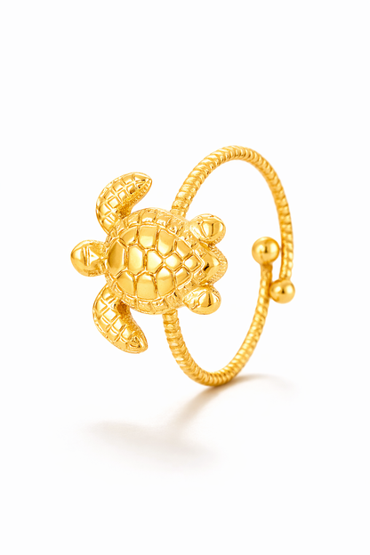 „TURTLE“ RING GOLD