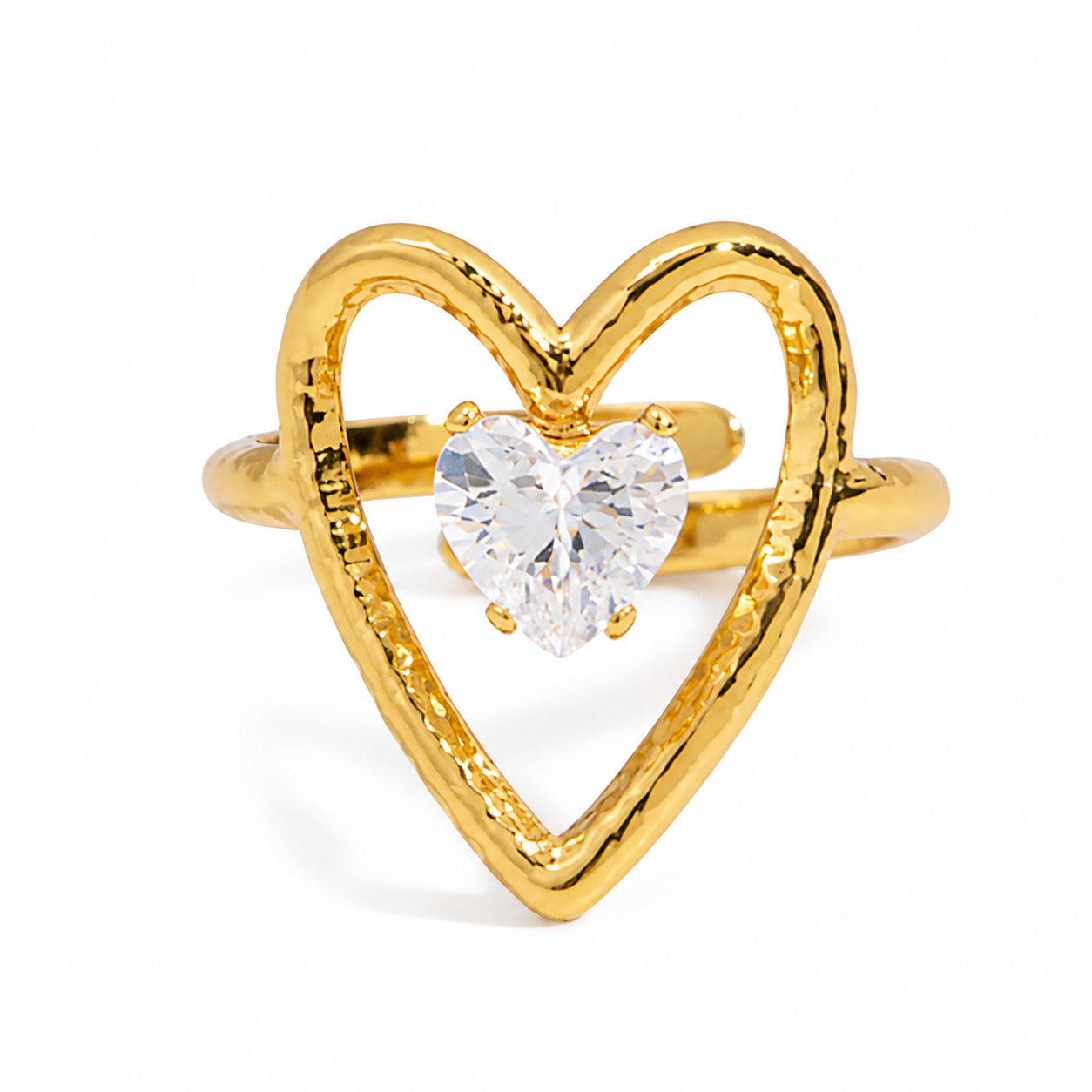 „STONE HEART“ RING