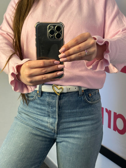 SWEATER„SUNNY" in Rosa