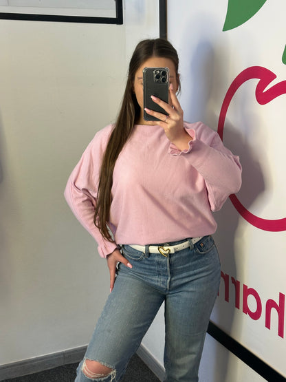 SWEATER„SUNNY" in Rosa