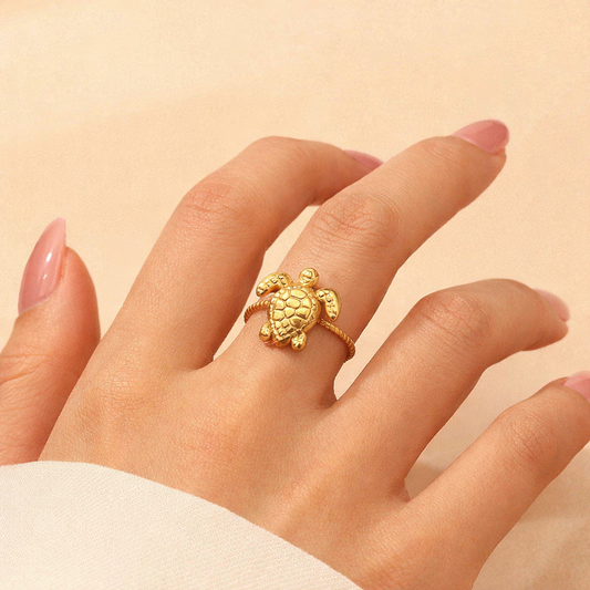 „TURTLE“ RING GOLD