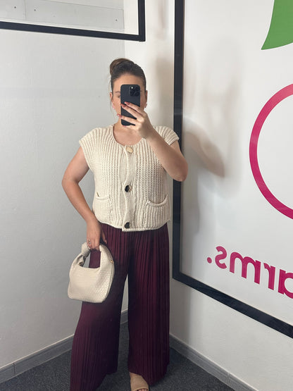 PLISSIERTE HOSE "EMA“