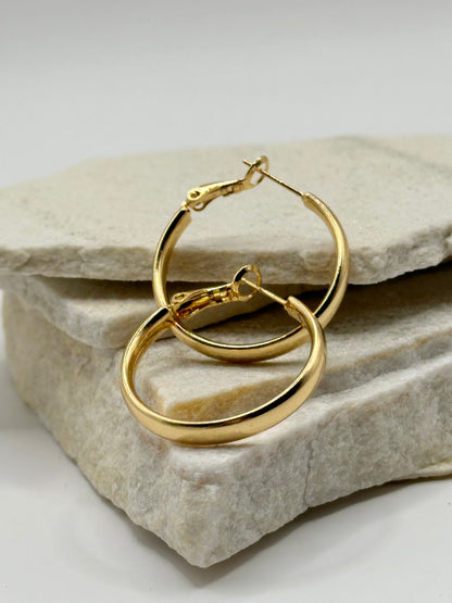 CREOLEN EARRINGS GOLD