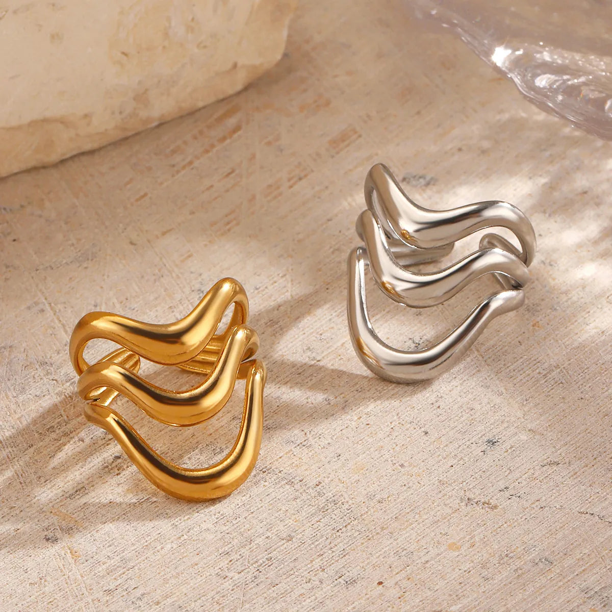„DUO WAVE“ RING
