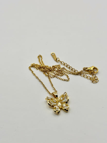 BUTTERFLY NECKLACE GOLD