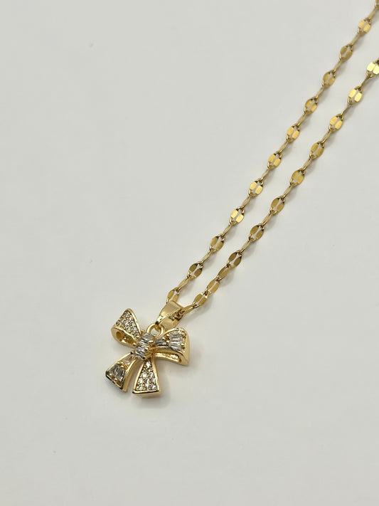 BOWY NECKLACE GOLD