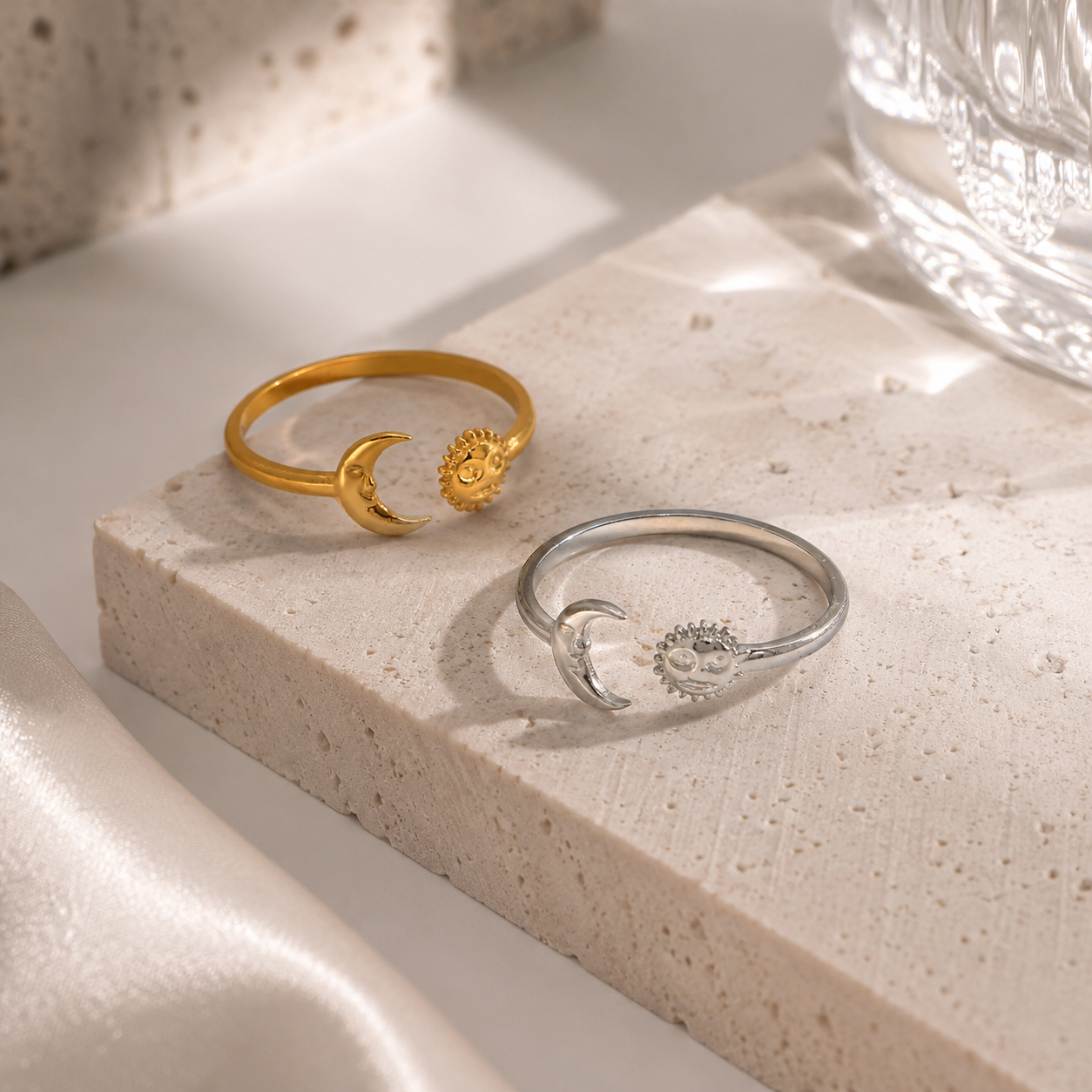 „STAR MOON“ RING