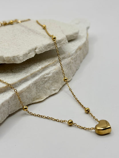 LITTLE HEART NECKLACE GOLD