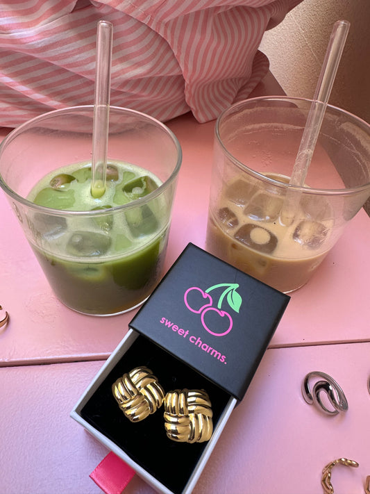 „LEY“ EARRINGS GOLD
