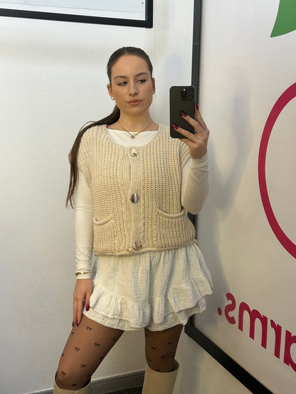 ärmelloser Pullover "AMY"