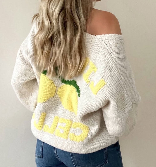 CARDIGAN "LEMON“