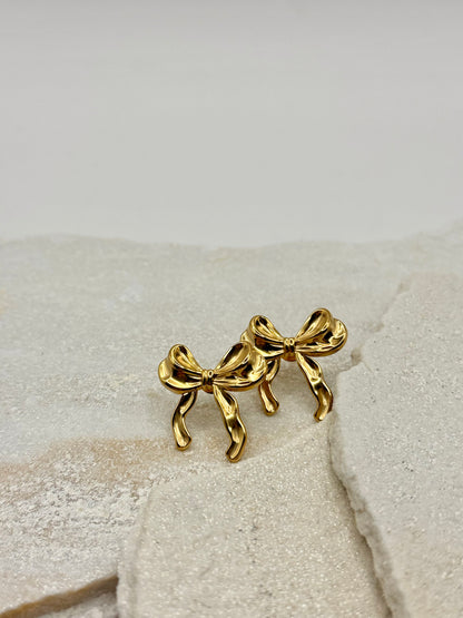 SCHLEIFEN EARRINGS GOLD