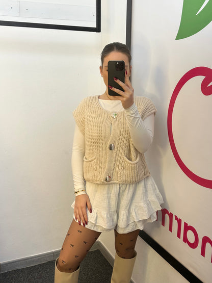 ärmelloser Pullover "AMY"