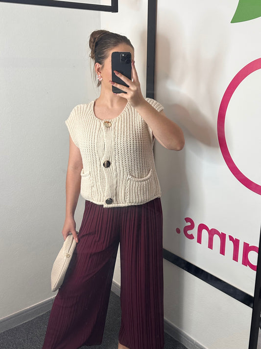 PLISSIERTE HOSE "EMA“