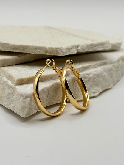 CREOLEN EARRINGS GOLD