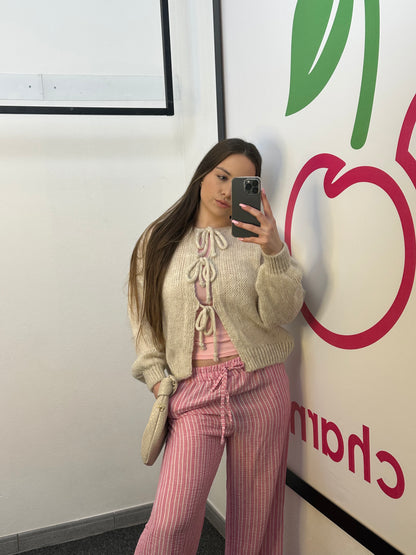 SCHLEIFEN CARDIGAN  "AMALYA"