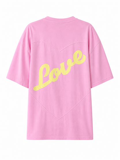 TSHIRT "LOVE" aus Baumwolle