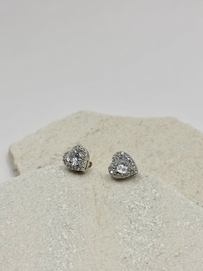 VALENTINES EARRINGS SILBER