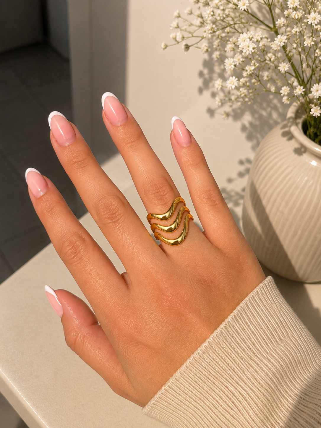 „DUO WAVE“ RING