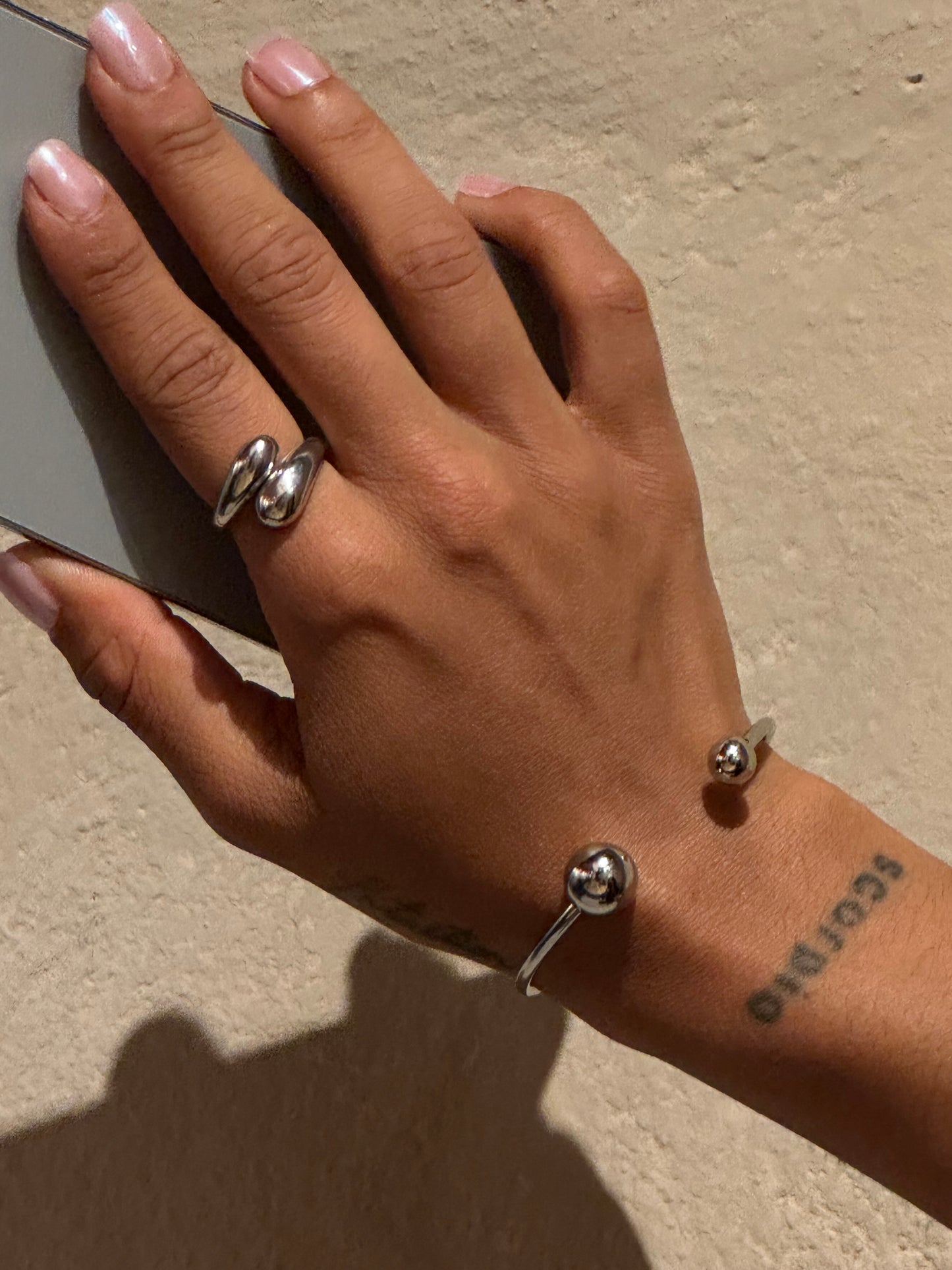 „BUBBLE“ SET (BRACELET & RING)