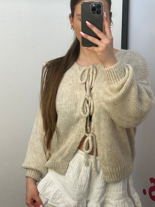 SCHLEIFEN CARDIGAN  "AMALYA"