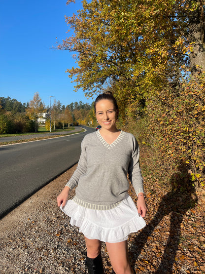 PULLOVER "EMMA" mit V-Ausschnitt