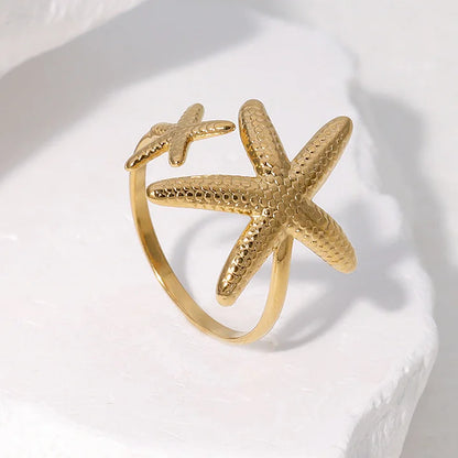 „STARFISH“ RING GOLD