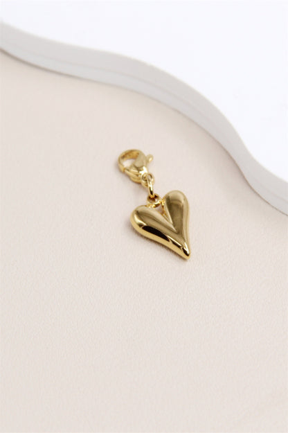 GOLD HEART CHARM