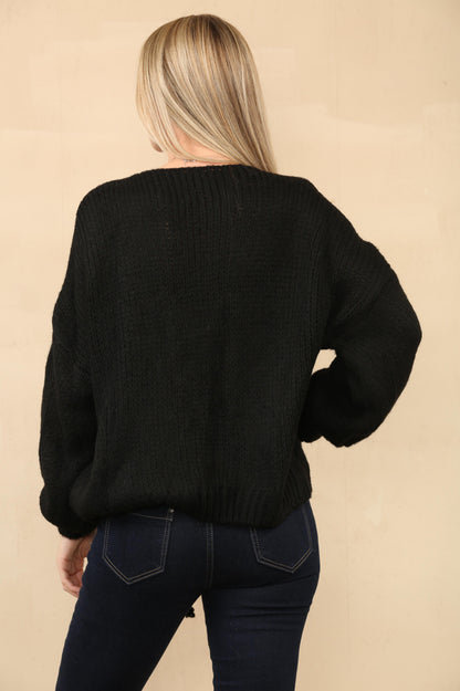 SCHLEIFEN CARDIGAN  "AMALYA"