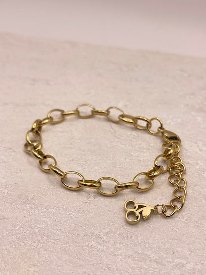 SWEET CHARMS BRAND BRACELET