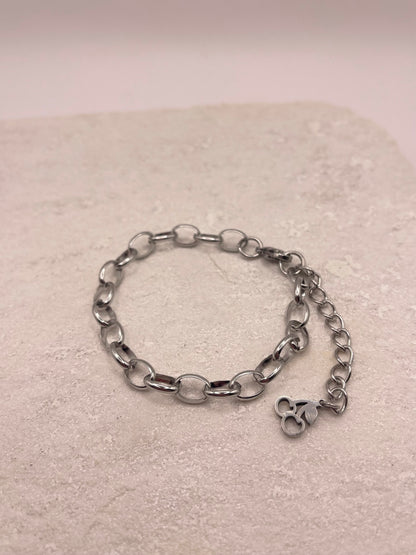 SWEET CHARMS BRAND BRACELET SILBER