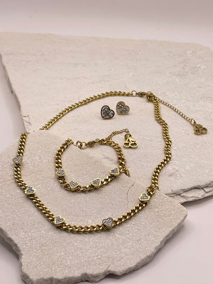 SWEET SET (Necklace, Bracelet, Earrings)