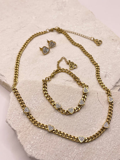 SWEET SET (Necklace, Bracelet, Earrings)